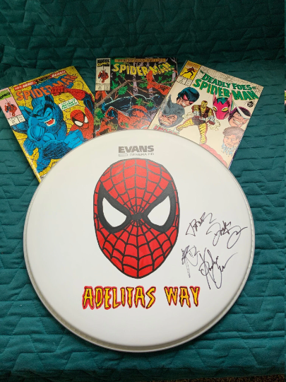 Custom Painted Drum Head by Tre Stafford