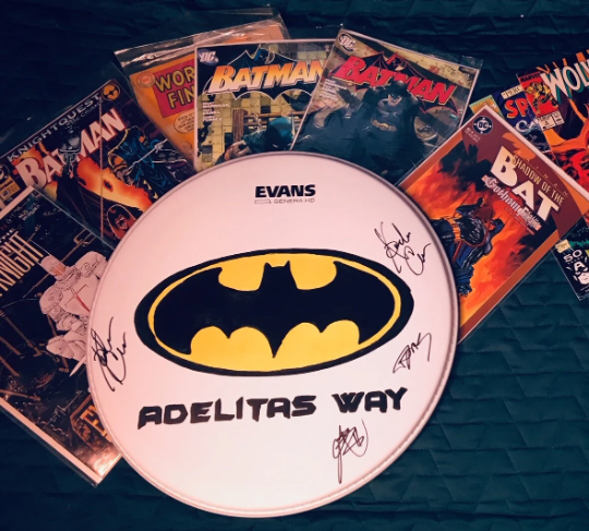 Custom Painted Drum Head by Tre Stafford