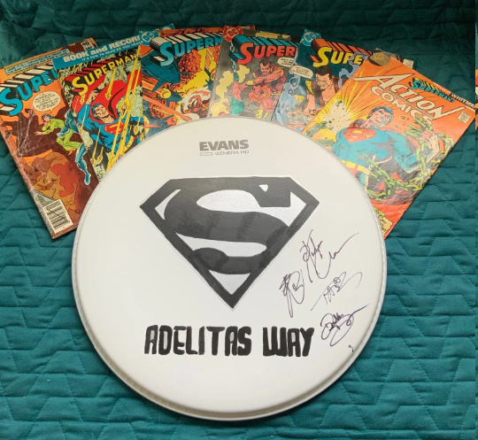 Custom Painted Drum Head by Tre Stafford